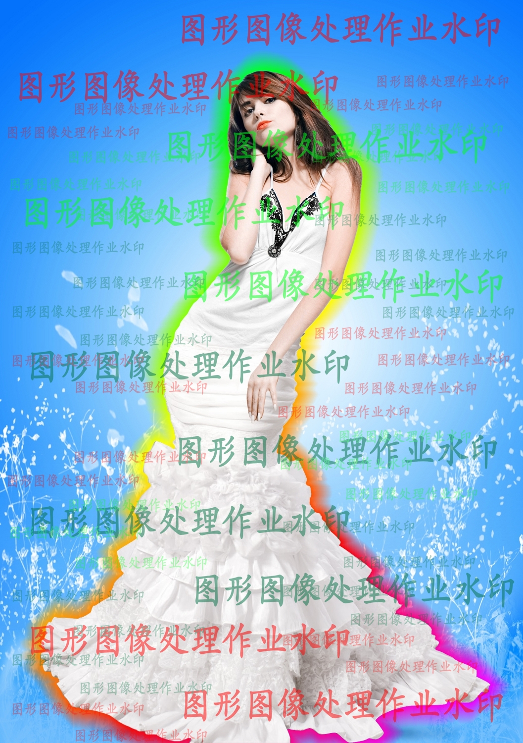 作业效果图
