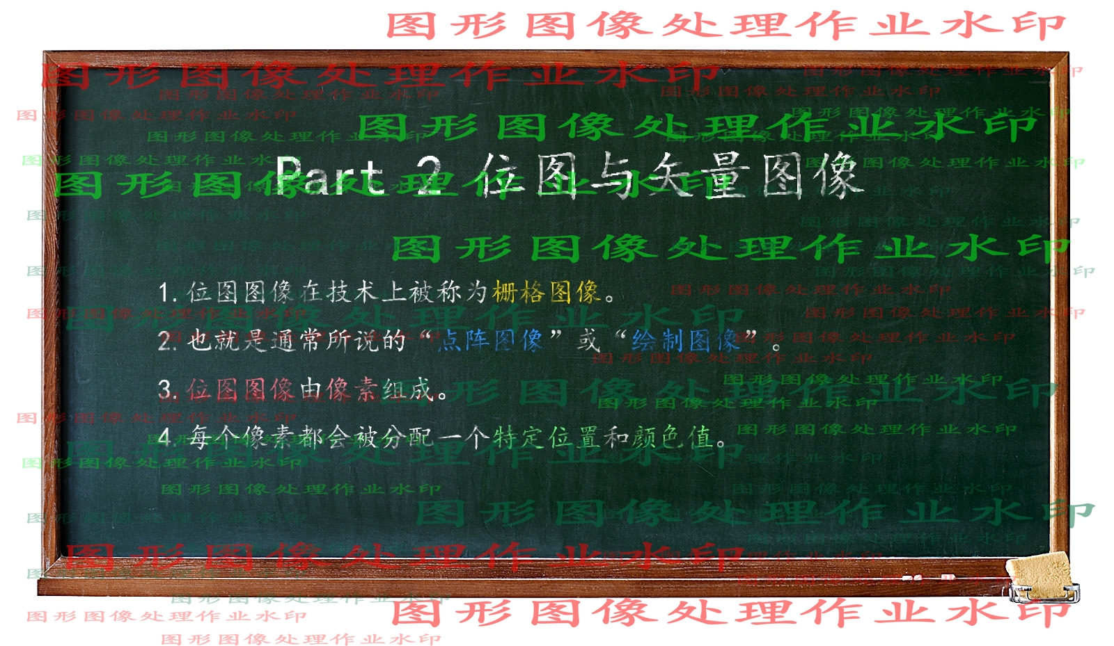 作业效果图
