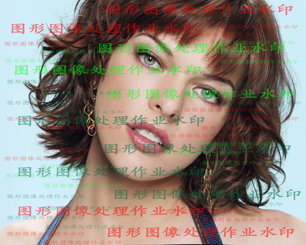 作业效果图